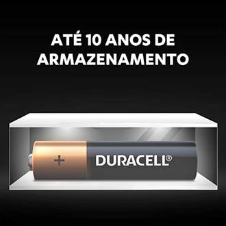 PILHA ALCALINA PALITO AAA COM 16 UNIDADES - UN - DURACELL