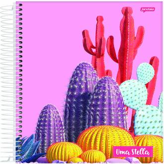 CADERNO UNIV CAPA DURA 12X1 192FLS - STELLA - UN - JANDAIA