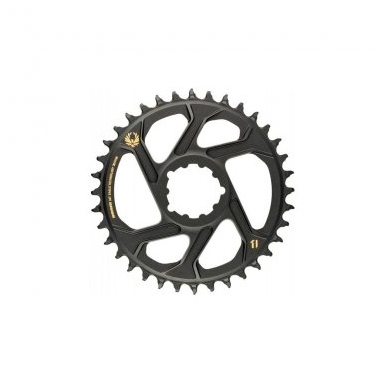 Coroa Sram Original XX1 Eagle Boost 1x12 3MM Direct Mount Alumínio Preta e Dourada