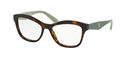 Armação de Óculos PR 29RV 2AU1O154 Prada: Sofisticação e Estilo Cat-Eye
