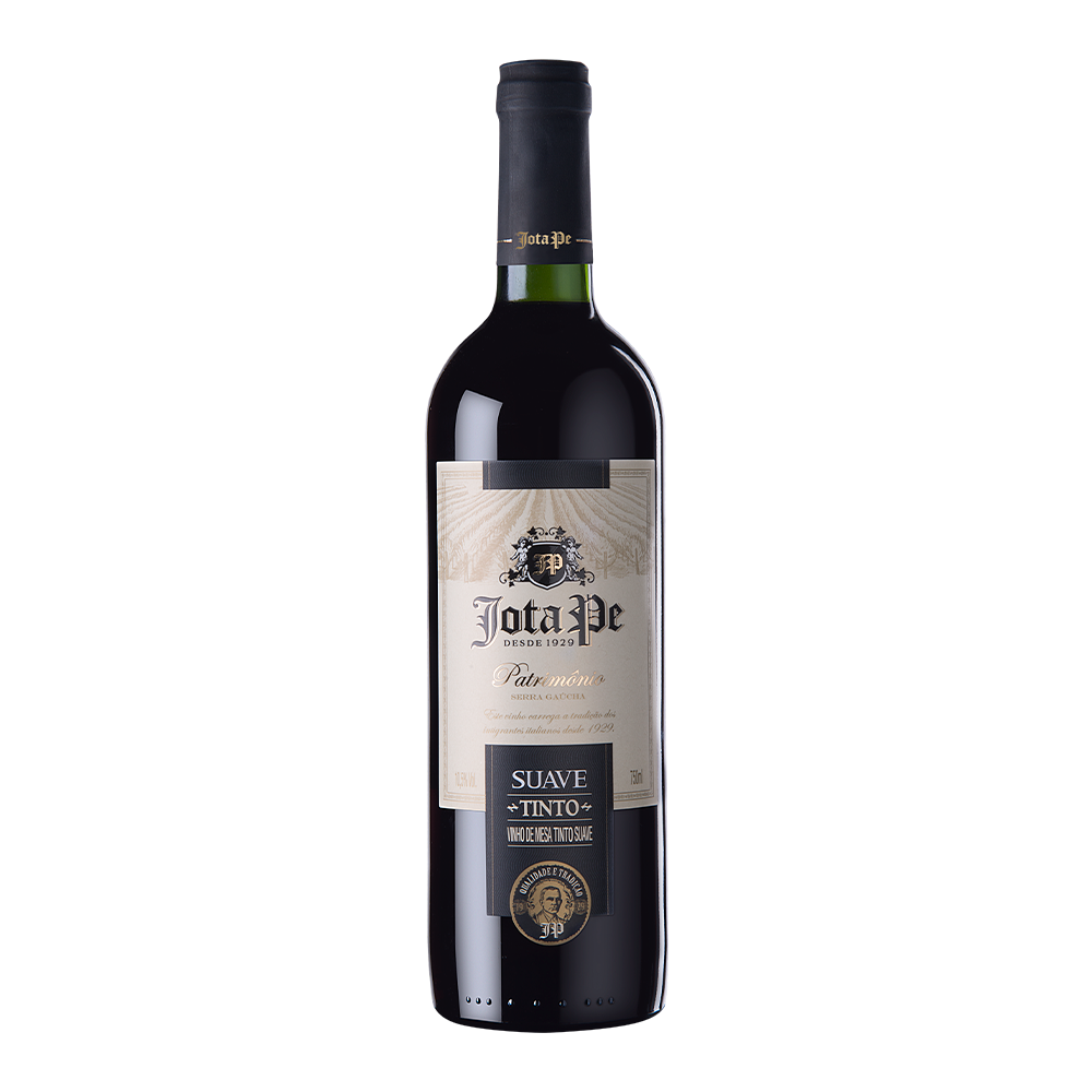 VINHO TINTO SUAVE (750ML)-JOTA PE
