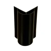 CANTONEIRA FLEX 40x40 0,75m  PRETO 911 TEC