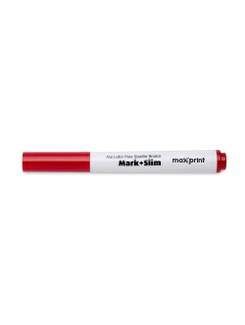 MARCADOR PINCEL QUADRO BRANCO MARK+ SLIM - VERMELHO - UN - MAXPRINT