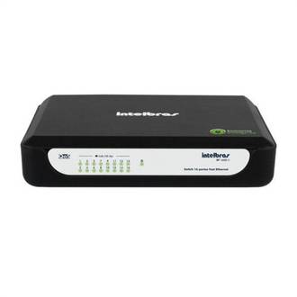 SWITCH 16 PORTAS - 10/100 MBPS - SF1600Q+ - UN - INTELBRAS