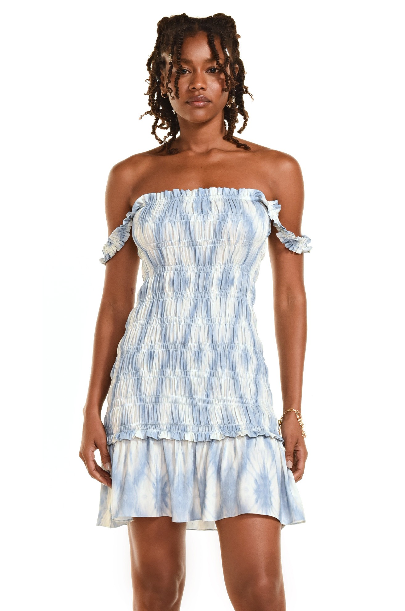 VESTIDO TALULA TIE DYE SKY