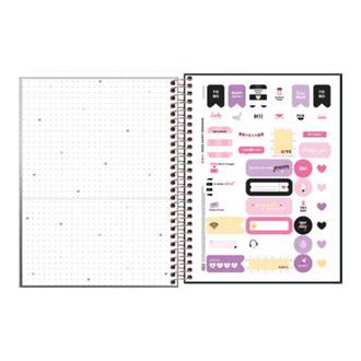 CADERNO COLEGIAL CAPA DURA 1X1 80FLS - 229750 - WE VILLAGE - PCT 4 - TILIBRA