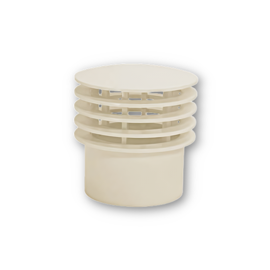 TERMINAL DE VENTILAÇÃO DE PVC PARA ESGOTO AMANCO 75 MM