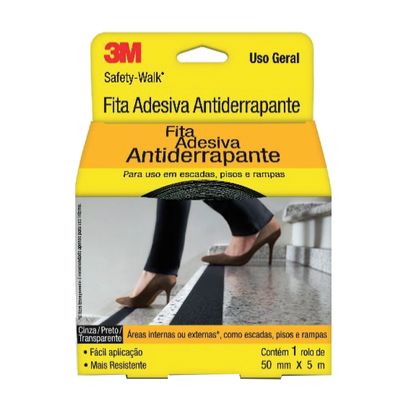 FITA ANTI DERR PRETA 50x05 3M