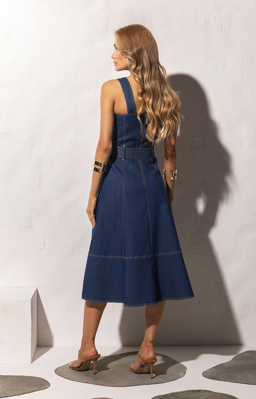 Vestido Sylvie Blue Denim