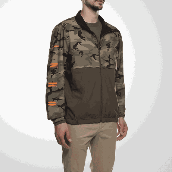 JAQUETA MASCULINA DUPLA FACE ESTAMPADA TOMMY HILFIGER
