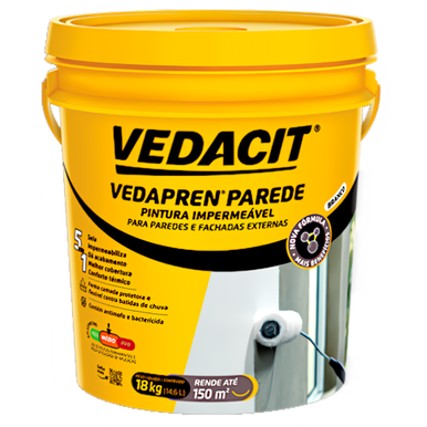 VEDAPREN PAREDE BRANCO 18.0KG