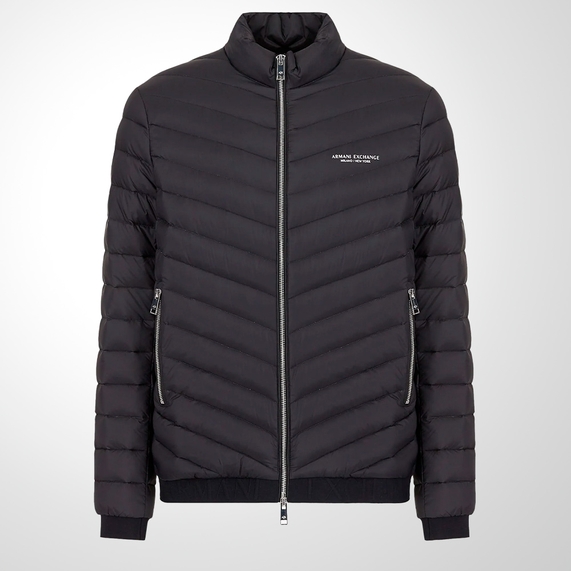 JAQUETA ARMANI EXCHANGE MASCULINA MILANO NEW YORK PRETA