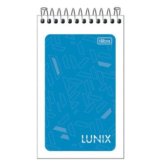 CADERNETA ESPIRAL AA 60FLS - LUNIX - PCT 20 - TILIBRA