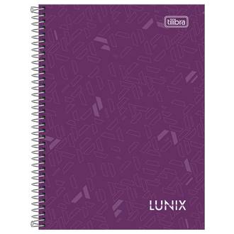 CADERNO UNIV CAPA DURA 16X1 256FLS - LUNIX - UN - TILIBRA