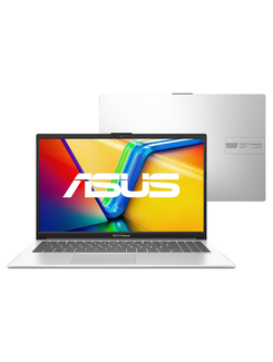 NOTEBOOK 15.6" VIVOBOOK GO 15 I3-N305/4GB/128GBSSD/W11 - PRATA - UN - ASUS