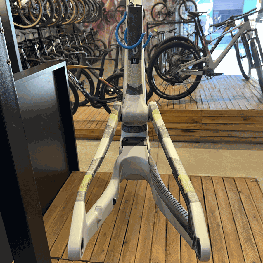 Quadro SCOTT Spark RC comp em Carbono cinza camuflado