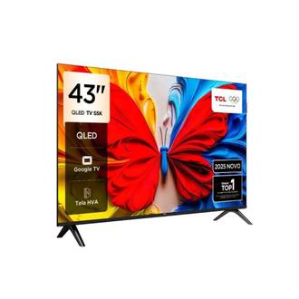 SMART TV QLED 43 FULL HD GOOGLE TV - 3061400 - 43S5K - PRETO - UN - TCL