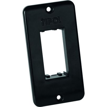 CONDULETE PLACA P/1 MOD MILUZ 3/4 PRETO INPOL