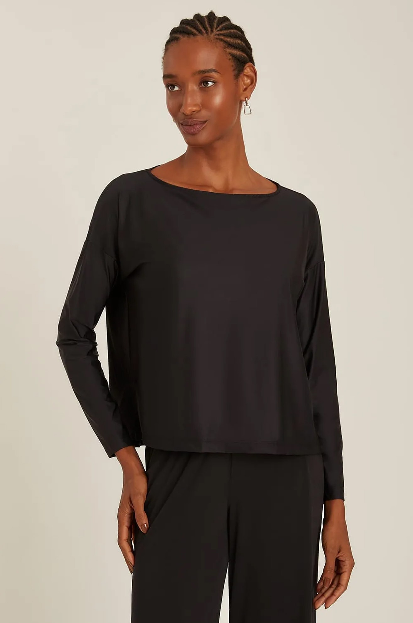 Blusa relax preto