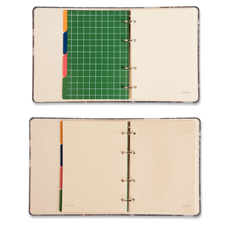 CADERNO ARGOLADO CLASSICA A5 /OFFICE DUO - VERDE OLIVA - UN - CICERO