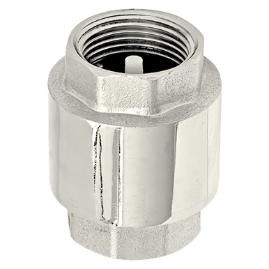 VÁLVULA DE RETENÇÃO UNIVERSAL COBRE NIQUELADO BLUKIT 3/4