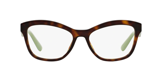 Armação de Óculos PR 29RV 2AU1O154 Prada: Sofisticação e Estilo Cat-Eye