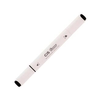 MARCADOR ARTISTICO PONTA DUPLA PERMANENTE - N10 - 57781 - PRETO - CX 06 - CIS