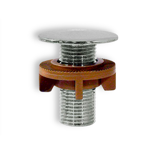 PLUG DE METAL CROMADO PARA LAVATÓRIO BOGANR