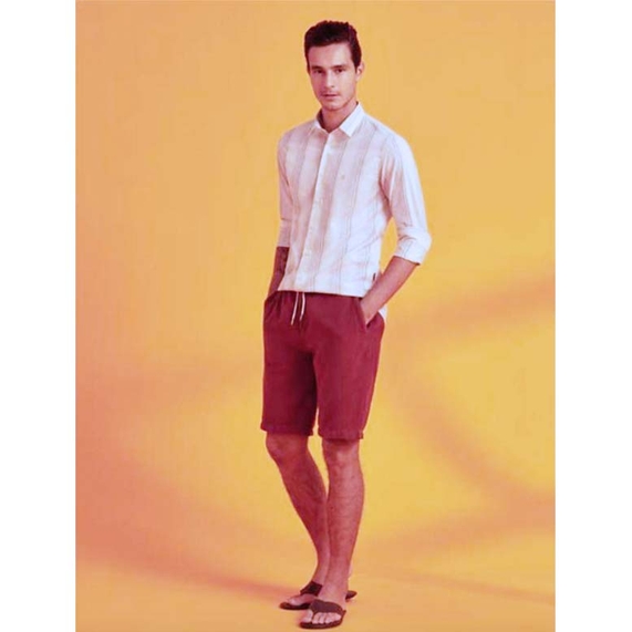 CAMISA CASUAL ML LISTRADA 54064