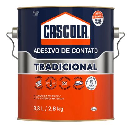 CASCOLA TRADICIONAL S/TOLUOL 2,8Kg
