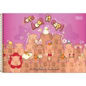 CADERNO DESENHO CAPA DURA 80FLS - ESPIRAL - 359441 - CAPYCLUB - UN - TILIBRA