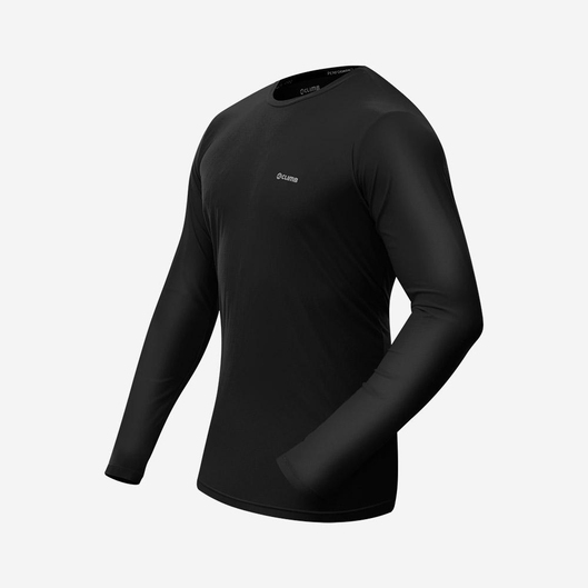 BLUSA  DRY TECH MASCULINA MANGA LONGA 4CLIMB PRETO