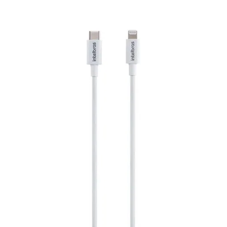CABO USB C - LIGHTNING PVC 1,2M - EUCL 12PB - BRANCO - UN - INTELBRAS