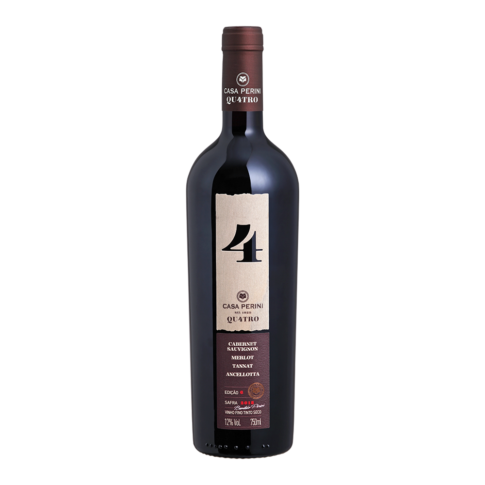 VINHO TINTO SECO PERINI QUATRO (750ML)-CASA PERINI