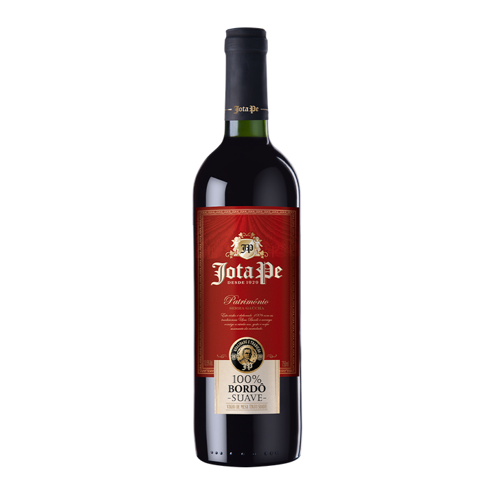VINHO TINTO SUAVE 100% BORD0 (750ML)- JOTA PE