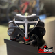 Capacete Argon Preto e Branco - 2