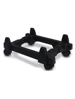 SUPORTE P/ CPU COM RODAS  - PRETO - UN - FORCE LINE