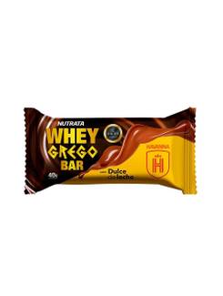 BARRA WHEY GREGO BAR 40G - DOCE DE LEITE - UN - NUTRATA