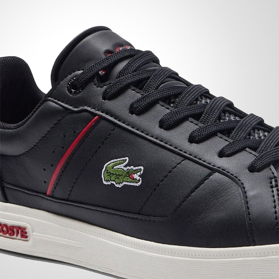 TÊNIS MASCULINO EUROPA PRO PRETO LACOSTE