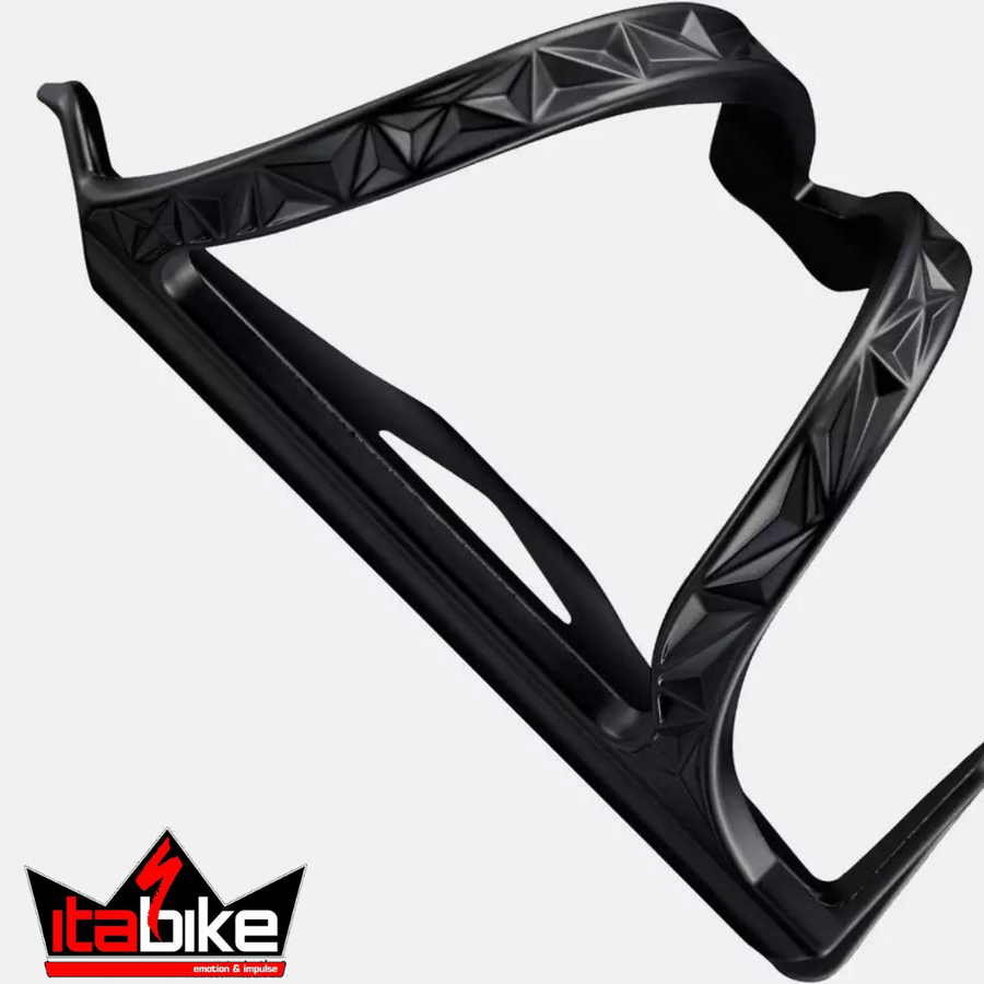 Suporte de Garrafa Supacaz   Side Swipe Poly Direito Preto