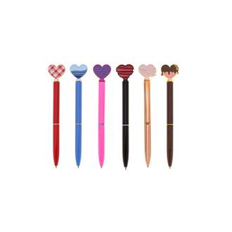 CANETA CORACAO METALLIC 1,0MM - 1338 SORTIDA - CX 24 - MOLIN