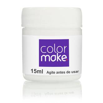 TINTA LIQUIDA 15ML  - BRANCO - CX 12 - COLOR MAKE