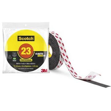 FITA ISOLANTE SCOTCH  23+ 10 M AUTO FUSÃO