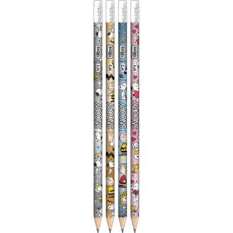 LAPIS PRETO N2 SNOOPY C/BORRACHA - 390755 - UN - TILIBRA