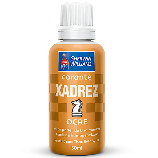 CORANTE LIQUIDO XADREZ 50 ML OCRE 50ML