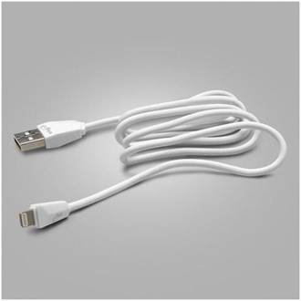 CABO USB - LIGHTNING 2M - L820 - BRANCO - UN - ELG