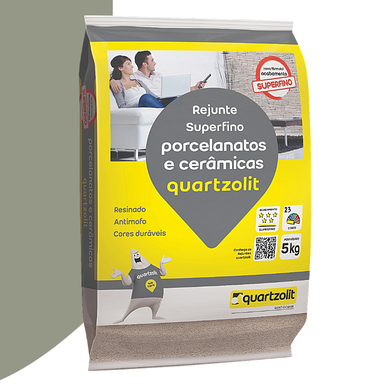 REJUNTE PORCELANATOS QUARTZOLIT VERDE FLORESTA 5.0KG
