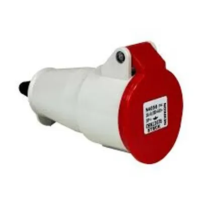 TOMADA ACOPLA BRASIKON 3P+N+T 16A 380/440V 6H VM S5056