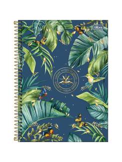 CADERNO UNIV CAPA DURA 1X1 80FLS - NATURALIS - PCT 4 - TILIBRA