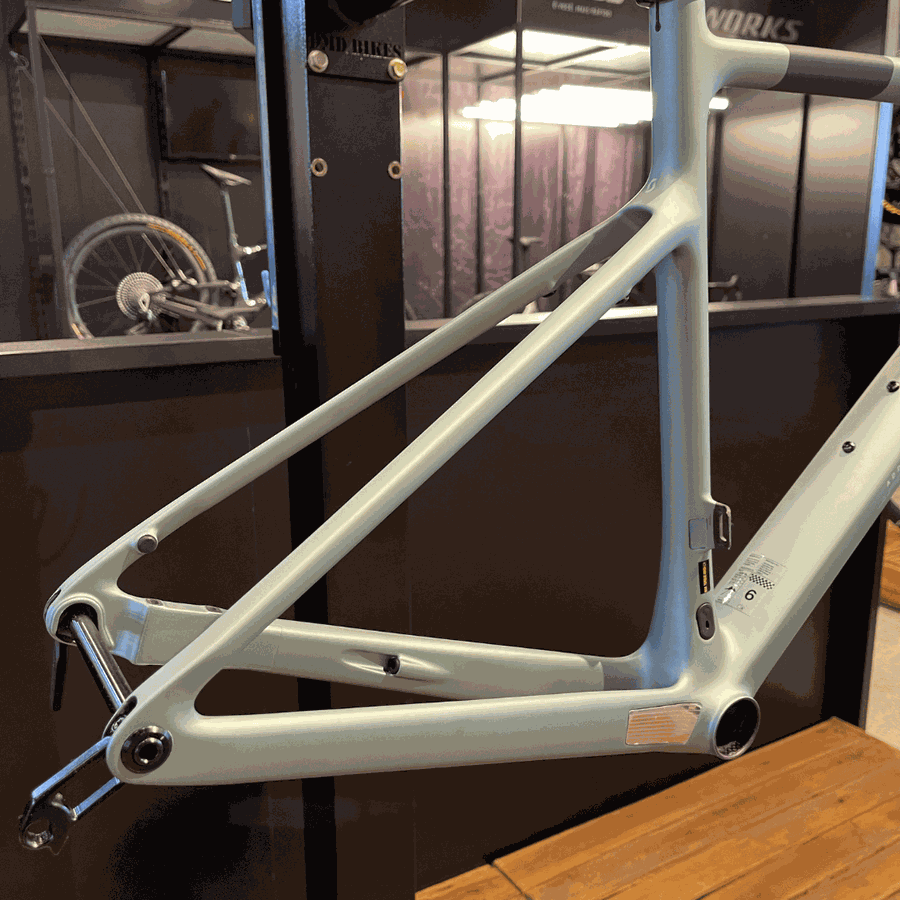 Quadro SCOTT em Carbono ADDICT HMF verde metálico